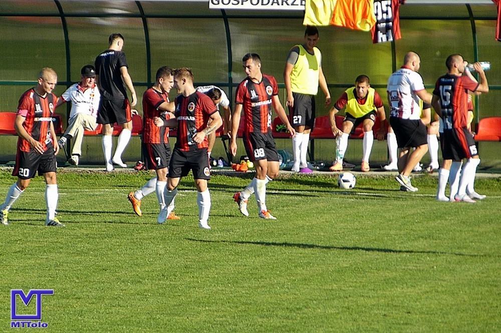 Wólczanka zdobyła dwie bramki, ale tyle samo straciła i wróciła z Przemyślem tylko z punktem (fot. Mieczysław Turczyn)