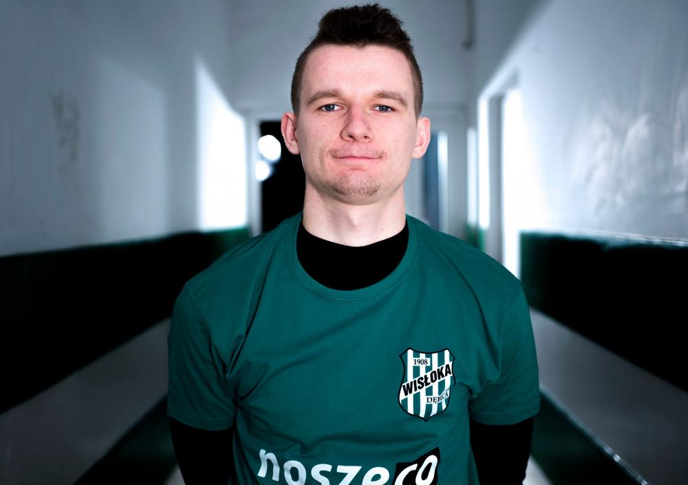 Łukasz Paterak przyszedł do Wisłoki z Pitmarku Jaślany (fot. facebook.com/wisloka1908)