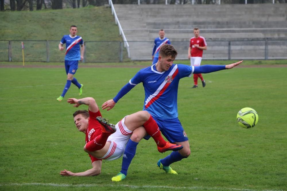 Polonia (na niebiesko) jest coraz bliżej zapewnienia sobie utrzymania (fot. Natalia Styś)