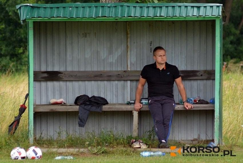Trener Sokoła Rafał Leśniowski (fot. Korso Kolbuszowskie)