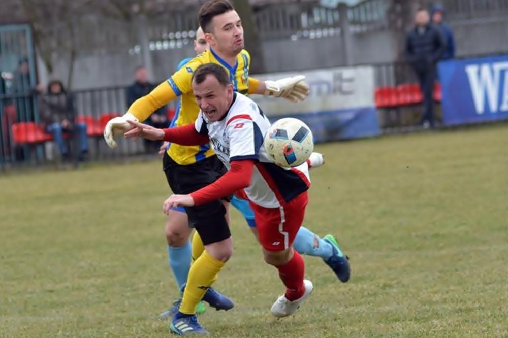 Tomasz Walat w barwach Korony Rzeszów. 