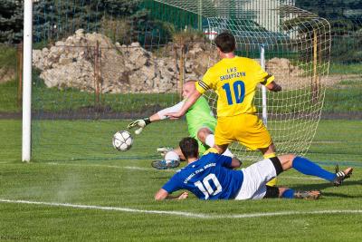 Klasa O Krosno. Ekoball Stal Sanok pokonał LKS Skołyszyn