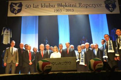 Mateusz Nosek (pierwszy z lewej) ma już doświadczenie w pracy w związku (fot. podkarpackizpn.pl)