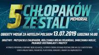 Trzeci Memoriał „5 Chłopaków ze Stali” 2019 już 13 lipca