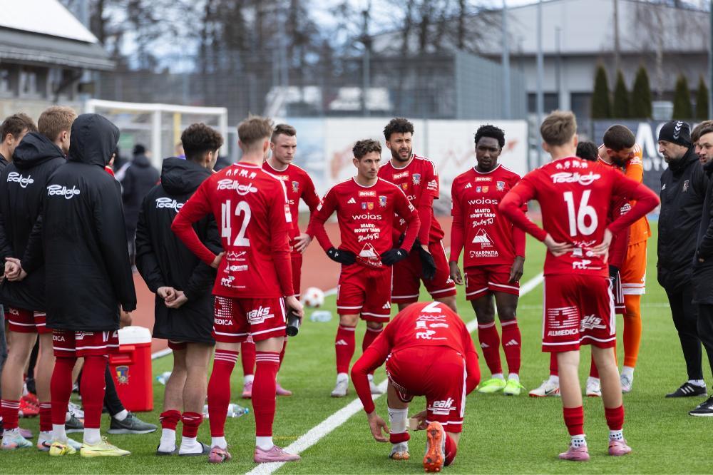 Podhale Nowy Targ przegrało z Zagłębiem Sosnowiec (fot. Podhale Nowy Targ)