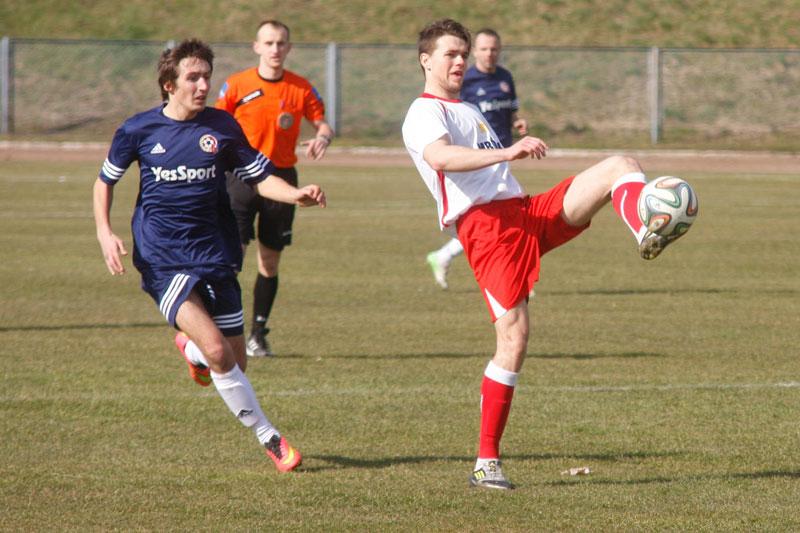 Polonia Przemyśl wygrała z LKS-em Skołoszów 2-0 (fot. mkspolonia.pl)