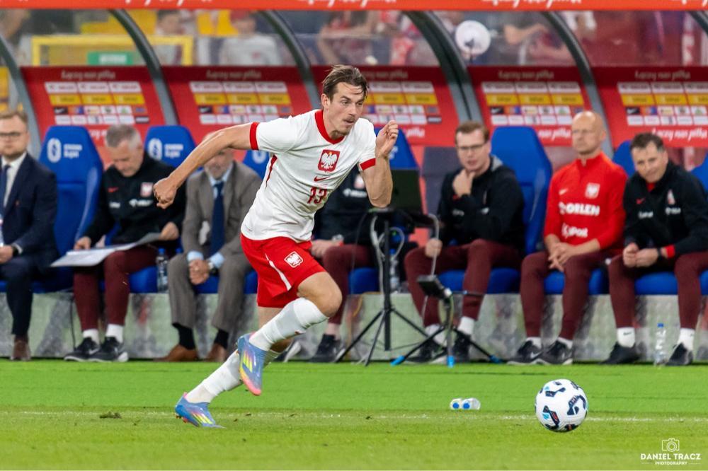 Jakub Kamiński zdobył jedynego gola w starciu z Holandią (fot. Daniel Tracz)