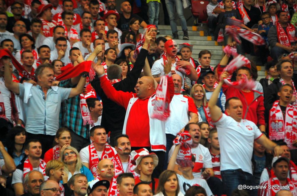 Reprezentacja Polski odniosła historyczne zwycięstwo z Niemcami w meczu el. mistrzostw Europy 2016. Biało-czerwoni wygrali 2-0 po golach Arkadiusza Milika i Sebastiana Mili (fot. Bogusław Szczurek)