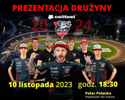 Już jutro prezentacja drużyny Cellfast Wilków Krosno na sezon 2024!