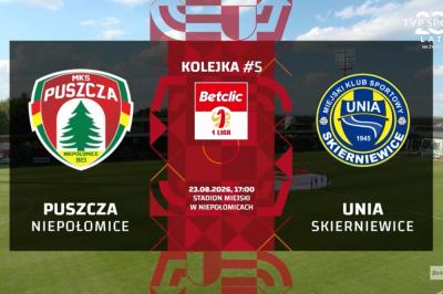 Skrót meczu Puszcza Niepołomice - Unia Skierniewice 0-1 (wideo OnNetwork)