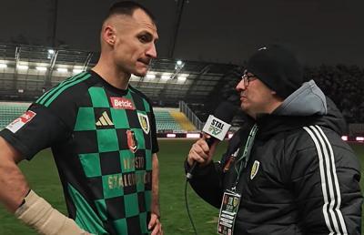 Mateusz Radecki, po remisie z Olimpią: Zremisowaliśmy wygrany mecz