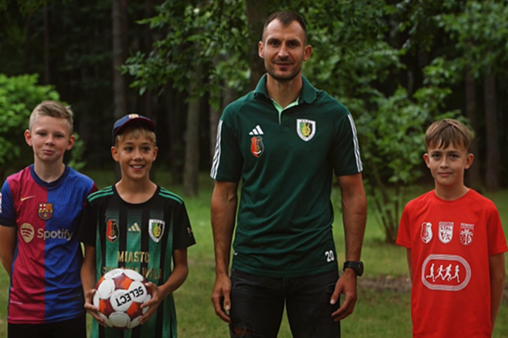 Mateusz Radecki zasili od przyszłego sezonu srodek pola w Stali Stalowa Wola. (fot. Stal Stalowa Wola)