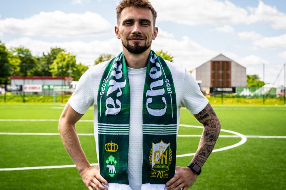 Radosław Adamski piłkarzem Chełmianki Chełm! (fot. Chełmianka)