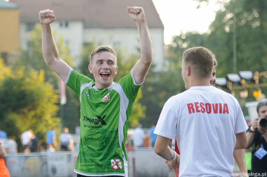 Radosław Adamski (na zdjęciu z lewej) przeniesie się z Resovii do Stali Stalowa Wola? (fot. Marcin Pirga)