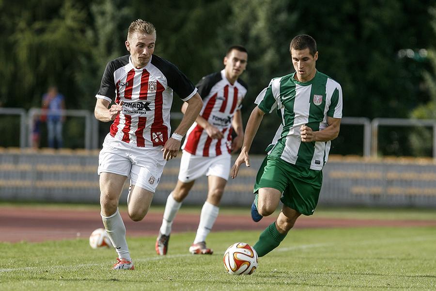 Radosław Adamski (z lewej) przechodzi z Resovii do Stali Stalowa Wola.
