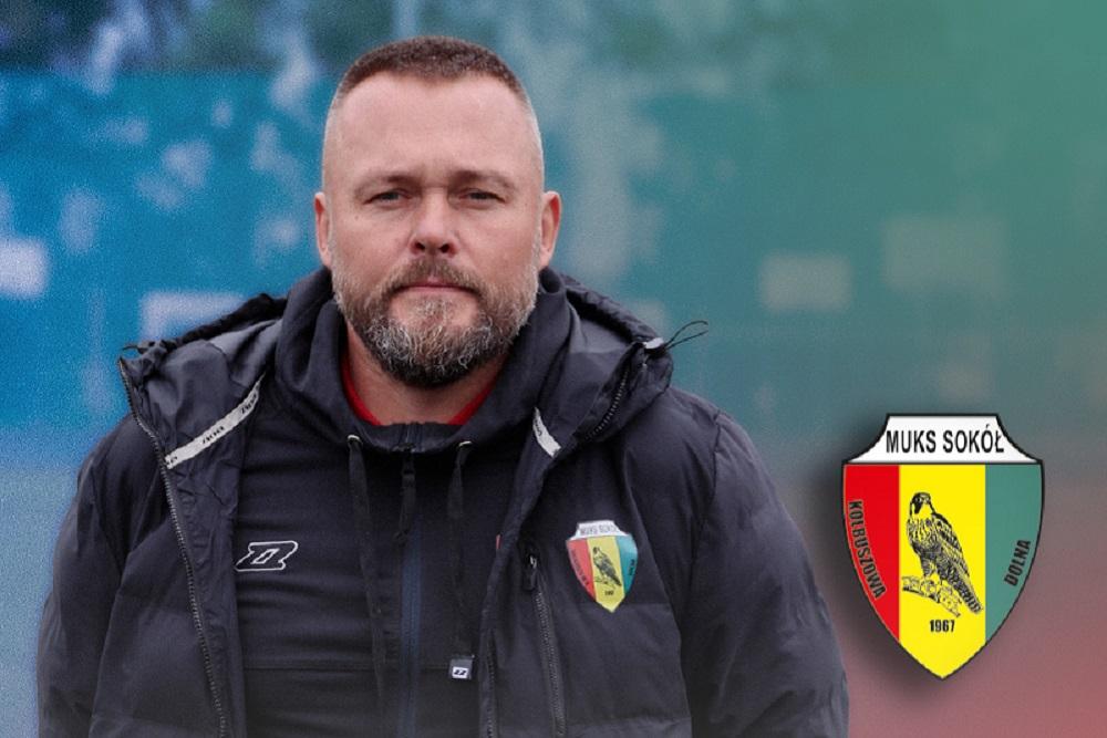Radosław Sekuła został oficjalnie trenerem Sokoła Kolbuszowa Dolna! (fot. Sokół Kolbuszowa Dolna)