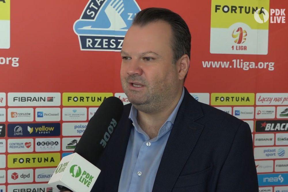 Prezes Rafał Kalisz napisał list do kibiców.