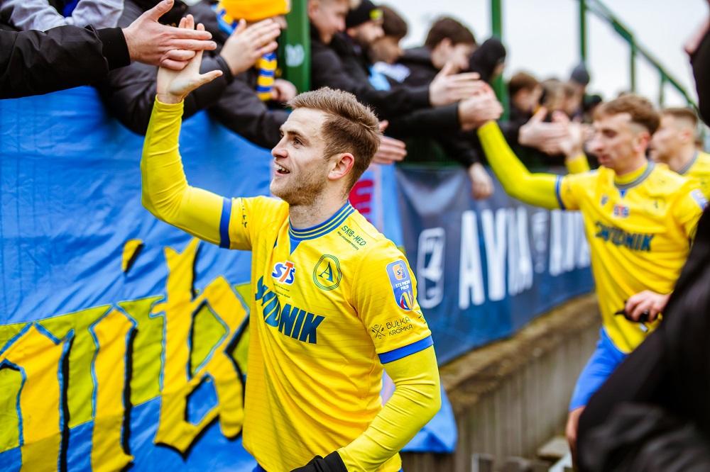 Andrij Remeniuk może trafić do Betclic 1 ligi! (fot. Avia Świdnik)