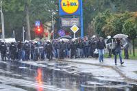 81. Derby Rzeszowa: pochód kibiców Resovii [ZDJĘCIA]