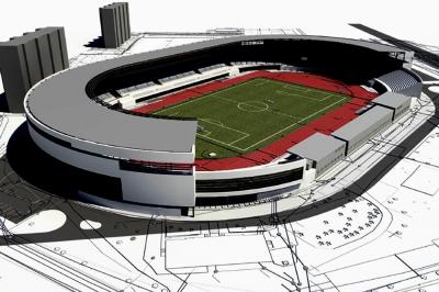 Tak będzie wyglądał nowy stadion Resovii. Pomieści 10 tys. widzów [ZDJĘCIA]