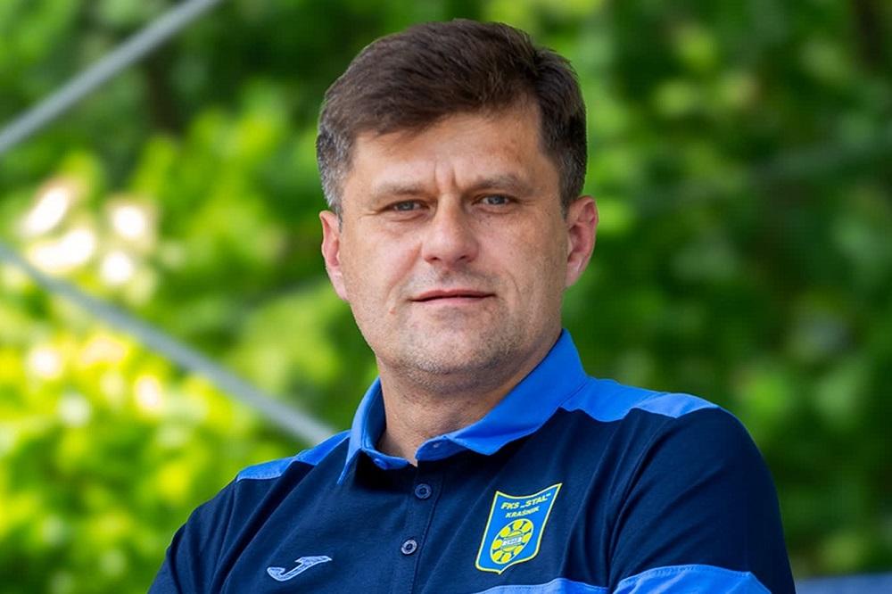 Robert Chmura nie jest już trenerem Stali Kraśnik! (fot. Stal Kraśnik)