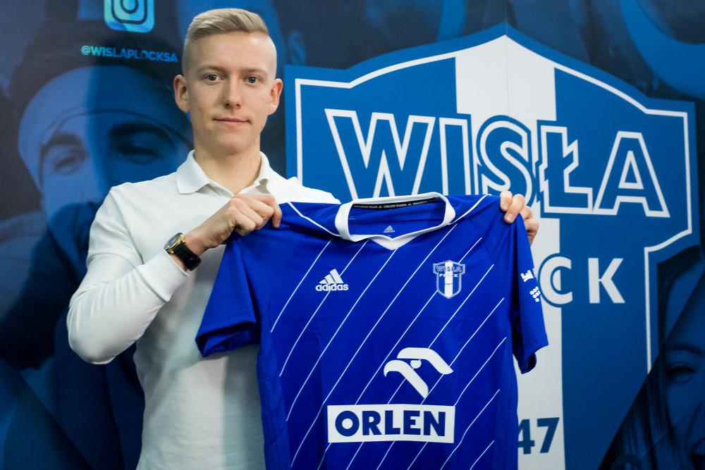 Kacper Rogoziński został nowym zawodnikiem Wisły Płock (fot. Wisła Płock)