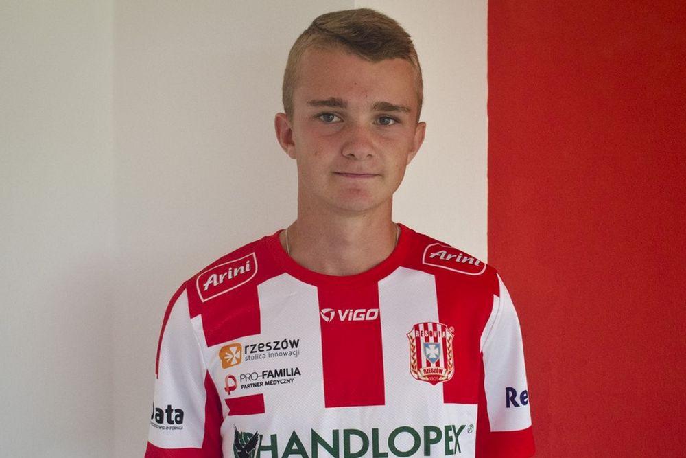 Wojciech Rusinek wypożyczony do Błażowianki Błażowa (fot. Resovia)