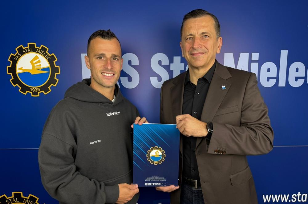 Hiszpan Alejandro Díez Salomón nowym zawodnikiem Stali Mielec (fot. Stal Mielec)