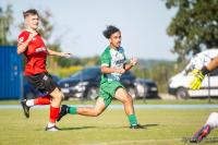 Sammy Y' Tai żegna się z LKS-em Czeluśnica. Przenosi się do francuskiej 3 ligi (fot. Konrad Kwolek)