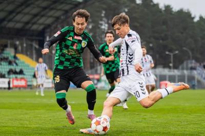 Stal Stalowa Wola bezbramkowo zremisowała z Sandecją Nowy Sącz (fot. Sandecja Nowy Sącz)