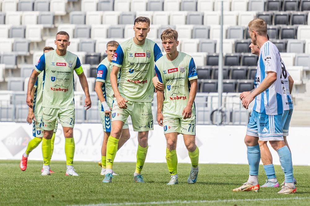 Sandecja Nowy Sącz wygrała z GKS-em Jastrzębie (fot. A. Maraś/ Sadnecja Nowy Sącz)