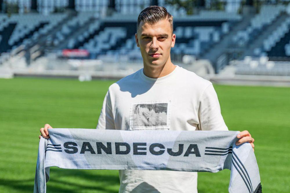Kamil Ogorzały wraca do Sandecji Nowy Sącz (fot. Sandecja Nowy Sącz)