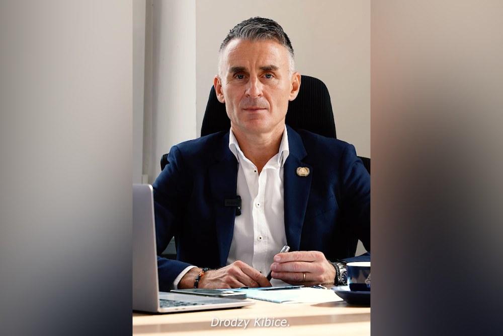 Sebastian Krzepota, dyrektor zarządzający klubu (fot. facebook.com/StalRzeszow)
