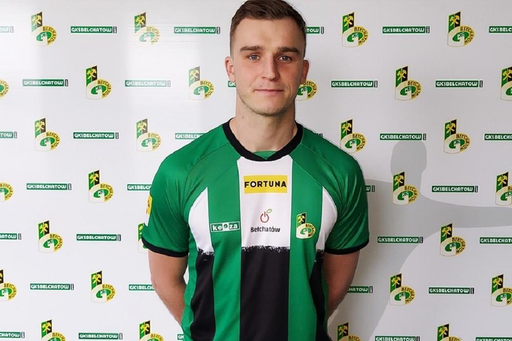 Sebastian Zalepa ostatnie pół roku spędził w GKS-ie Bełchatów. (fot. GKS Bełchatów)