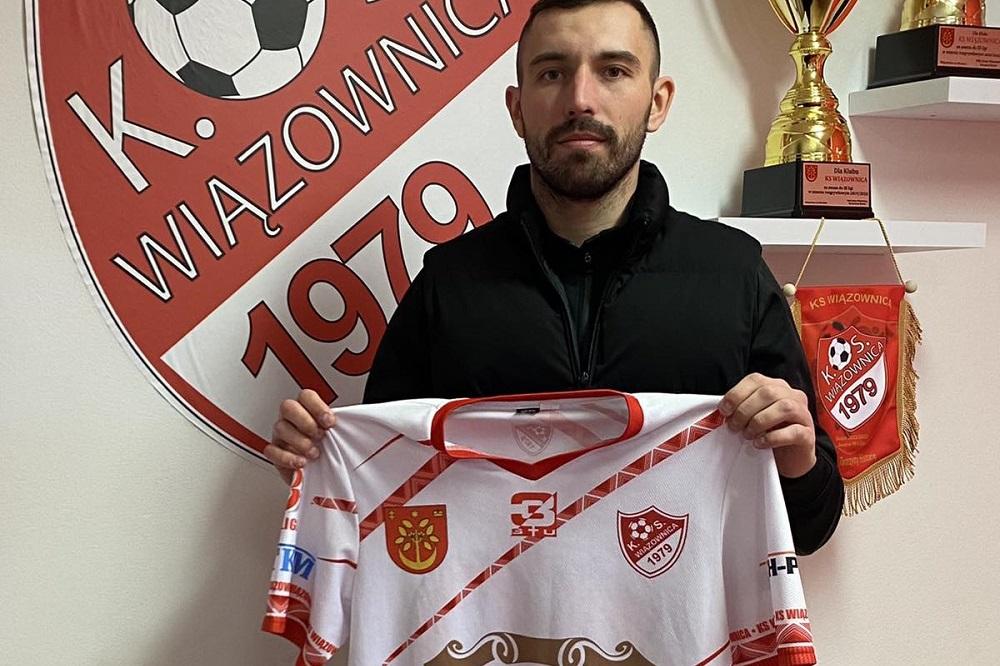 Serhiy Melinyshyn trafił do KS-u Wiązownica! (fot. KS Wiązownica)