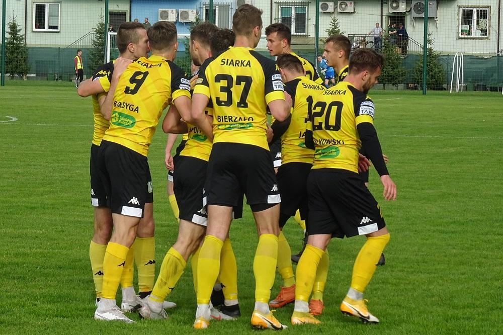 Dawid Bałdyga (z numerem 9) został bohaterem Siarki Tarnobrzeg (fot. Marek Jedynak / archiwum)