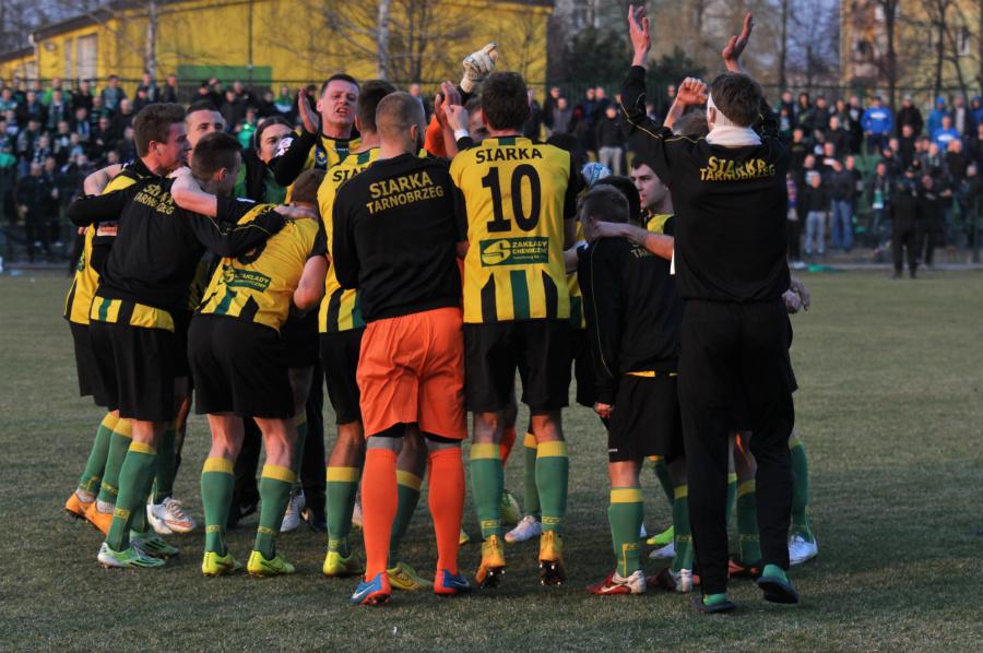 Piłkarze Siarki Tarnobrzeg z Legionowa przywieźli komplet punktów (fot. archiwum)