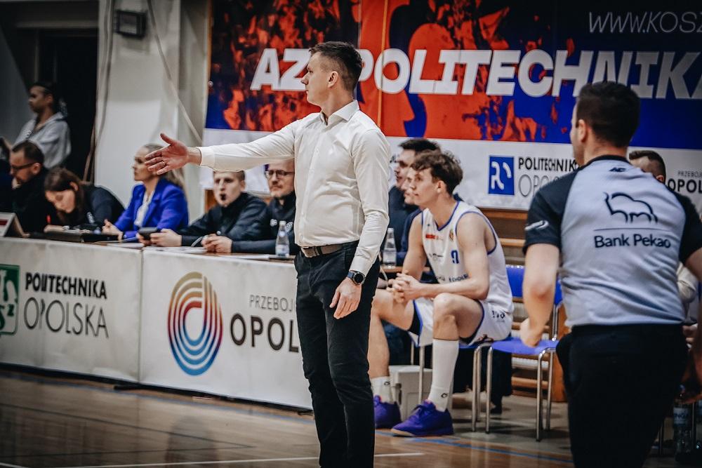 Robert Skibniewski przestał pełnić funkcję pierwszego szkoleniowca AZS-u Politechniki Opolskiej! (fot. Politechnika Opolska)