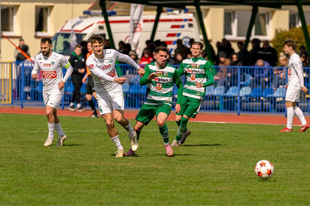 Transmisja meczu Sokół Kleczew - Olimpia Grudziądz, 18.04.2026 (fot. facebook.com / Klub Sportowy Sokół Kleczew)