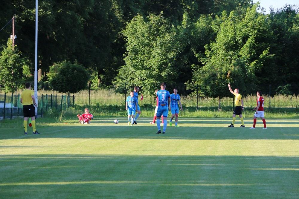 Sokół Kolbuszowa Dolna pokonał Przełom Besko i utrzymał się w 4 lidze. (fot. Natalia Styś)