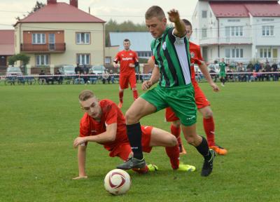 Damian Laskowski sprawdzany przez Sokół Sokolniki