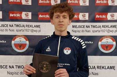 Młody golkiper wzmocnił Spartę Kazimierz Wielka