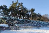Ruszyła budowa nowej trybuny na stadionie Wisłoki Dębica [ZDJĘCIA]