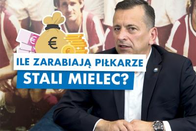 Ile zarabiają piłkarze PGE FKS Stali Mielec? Zapytaliśmy prezesa