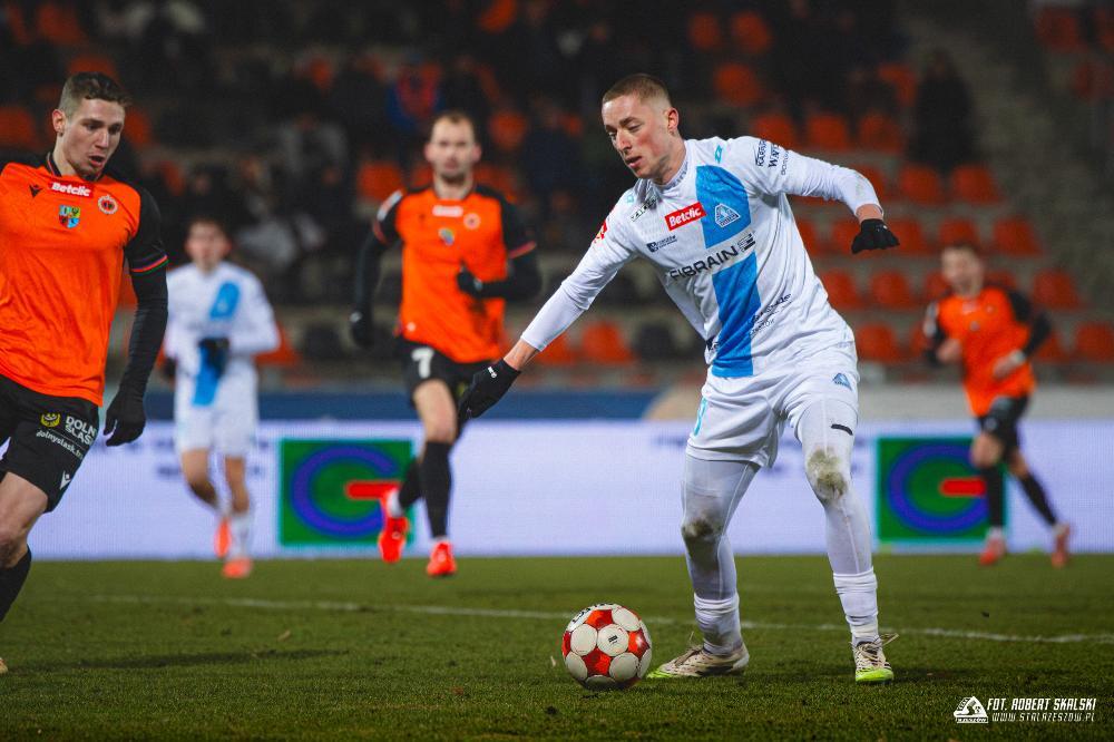 Transmisja meczu Stal Rzeszów - Górnik Łęczna, 14.03.2026 (fot. Robert Skalski / stalrzeszow.pl)