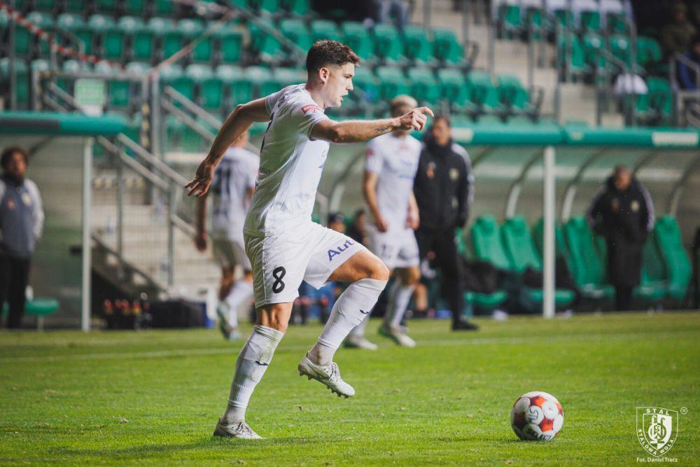 Hutnik Kraków przełamał się w meczu ze Śląskiem II Wrocław (fot. Daniel Tracz)