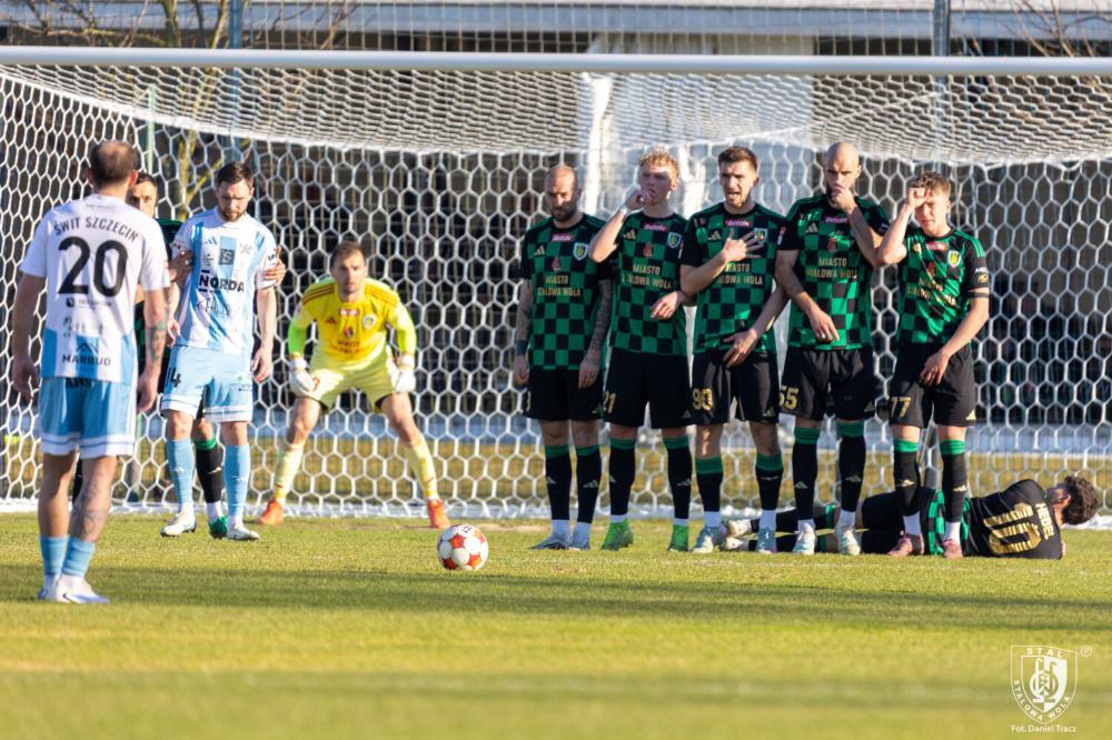 Transmisja meczu Stal Stalowa Wola - Sandecja Nowy Sącz, 28.03.2026 (fot. Daniel Tracz / stal1938.pl)