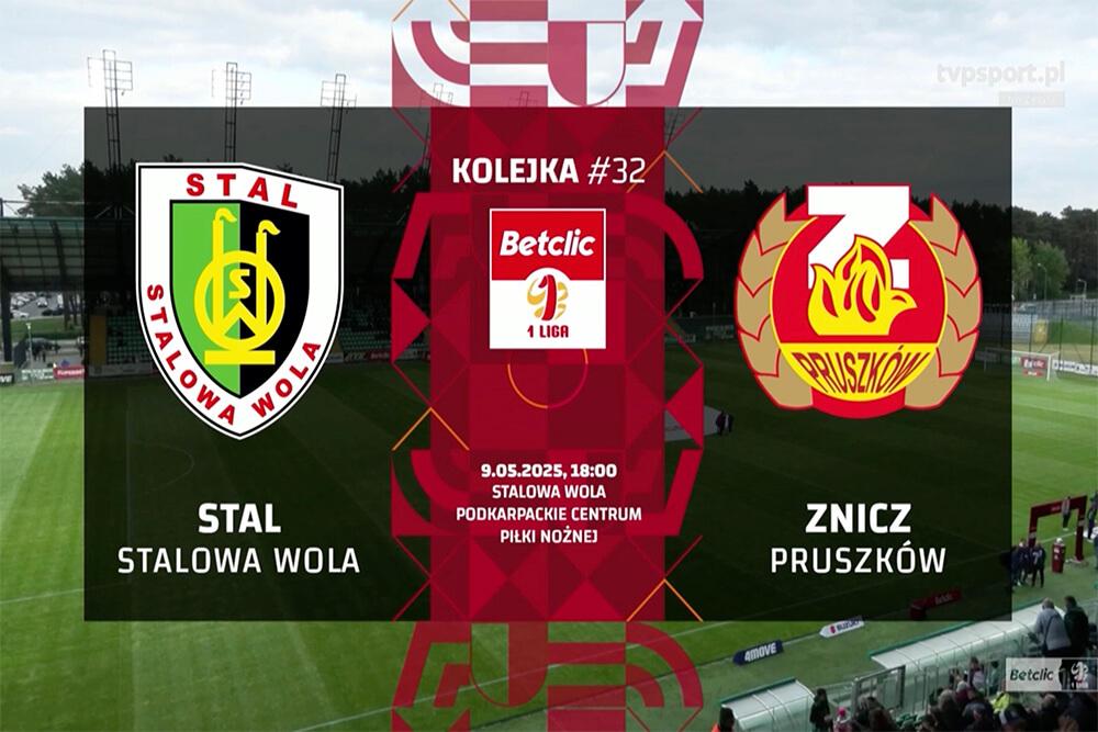 Skrót wideo meczu Stal Stalowa Wola - Znicz Pruszków (0-5)
