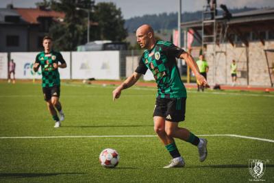 Piłkarzem Stali Stalowa Wola nie zdołali pokonać Rekordu Bielsko-Biała (fot. Daniel Tracz / stal1938.pl)