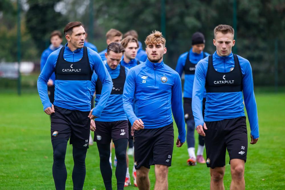 Stal Mielec zwyciężyła w pierwszym sparingu (fot. FKS Stal Mielec)